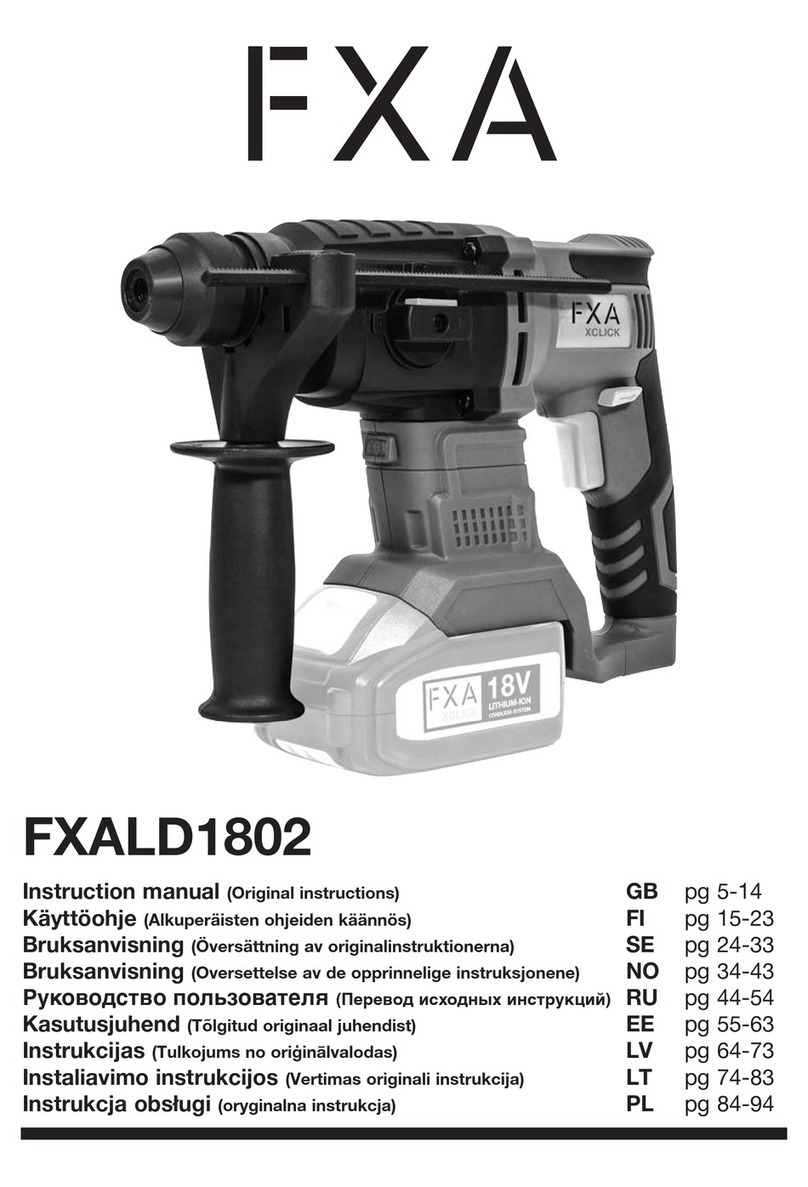 FXA FXALD1802 User manual
