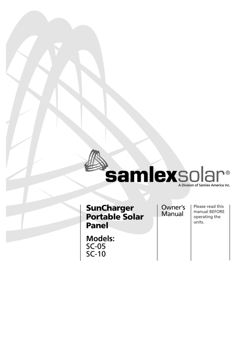 samlexsolar SC-05 owner's manual