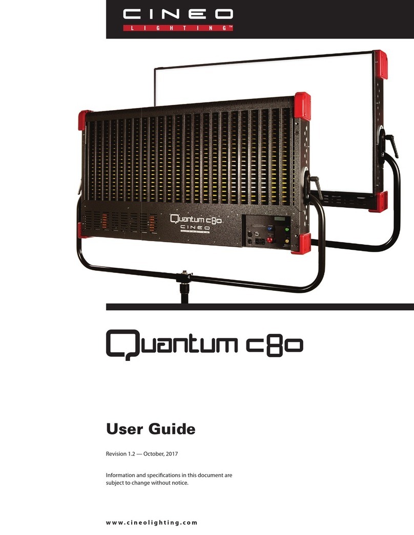 Cineo Quantum c80 user guide