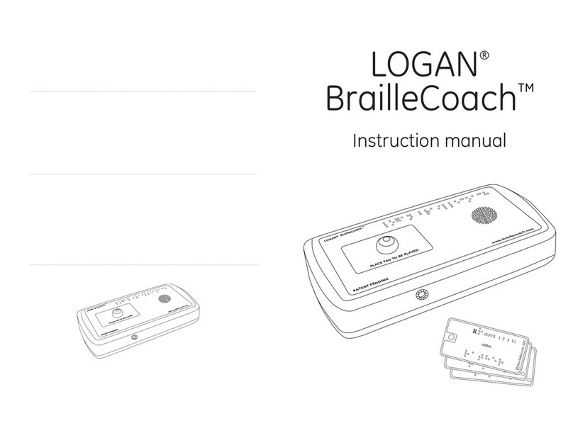 Logan BrailleCoach instruction manual Logan BrailleCoach instruction manual