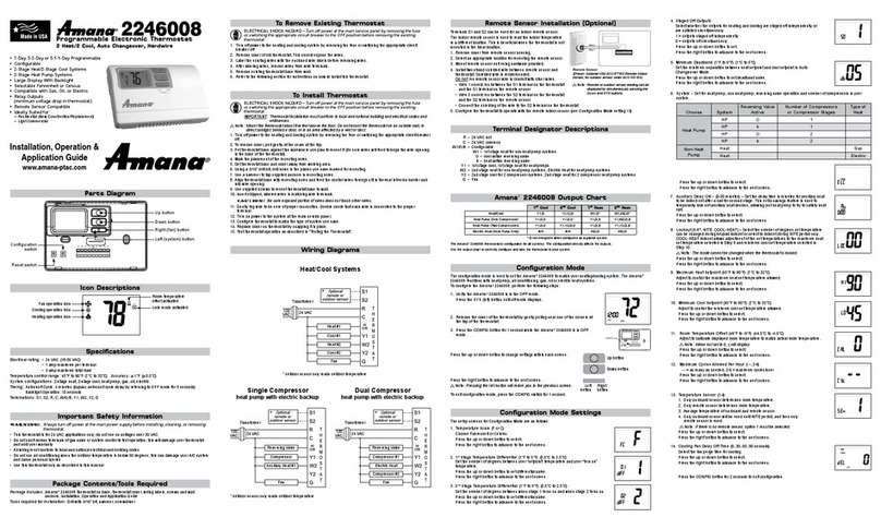 Amana 2246008 General instructions