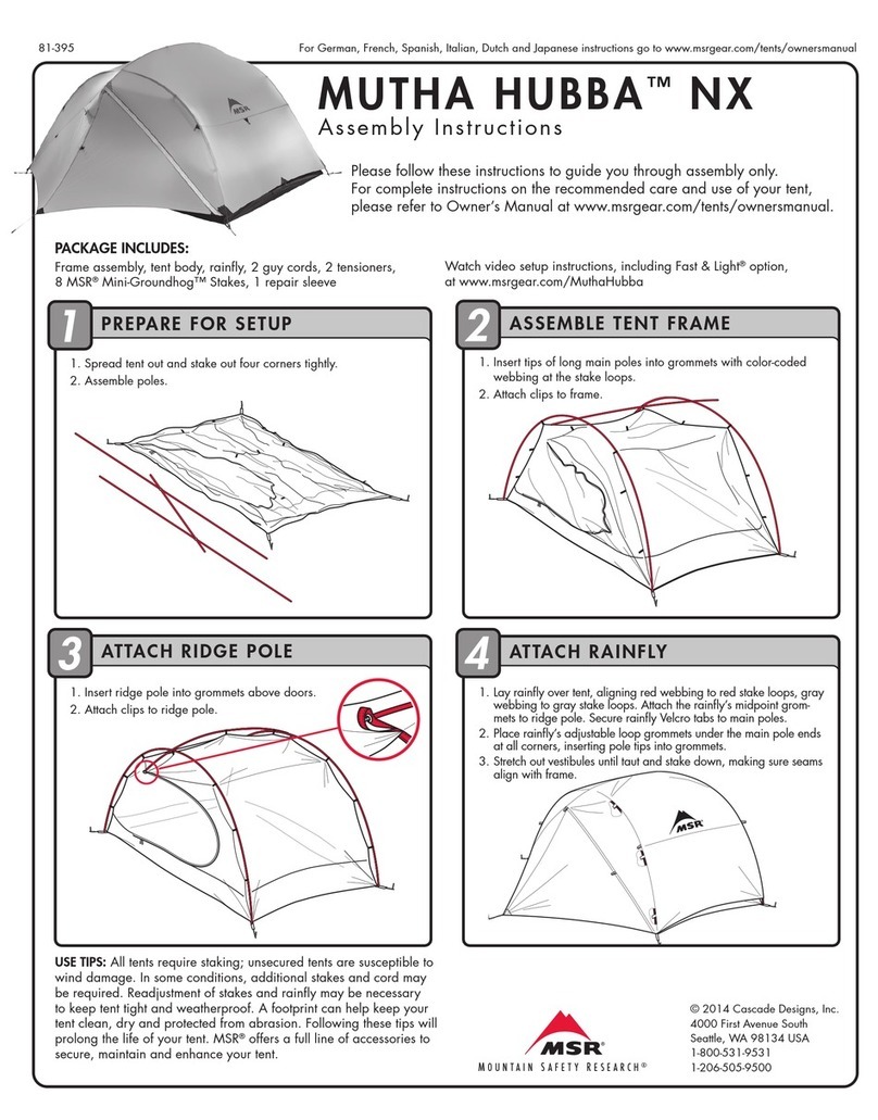 MSR MUTHA HUBBA NX User manual