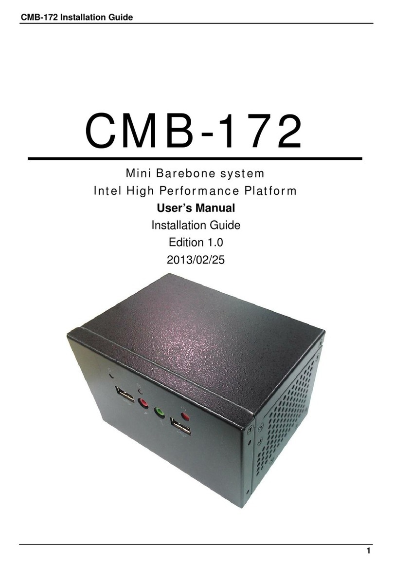 Commell CMB-172 User manual and installation guide