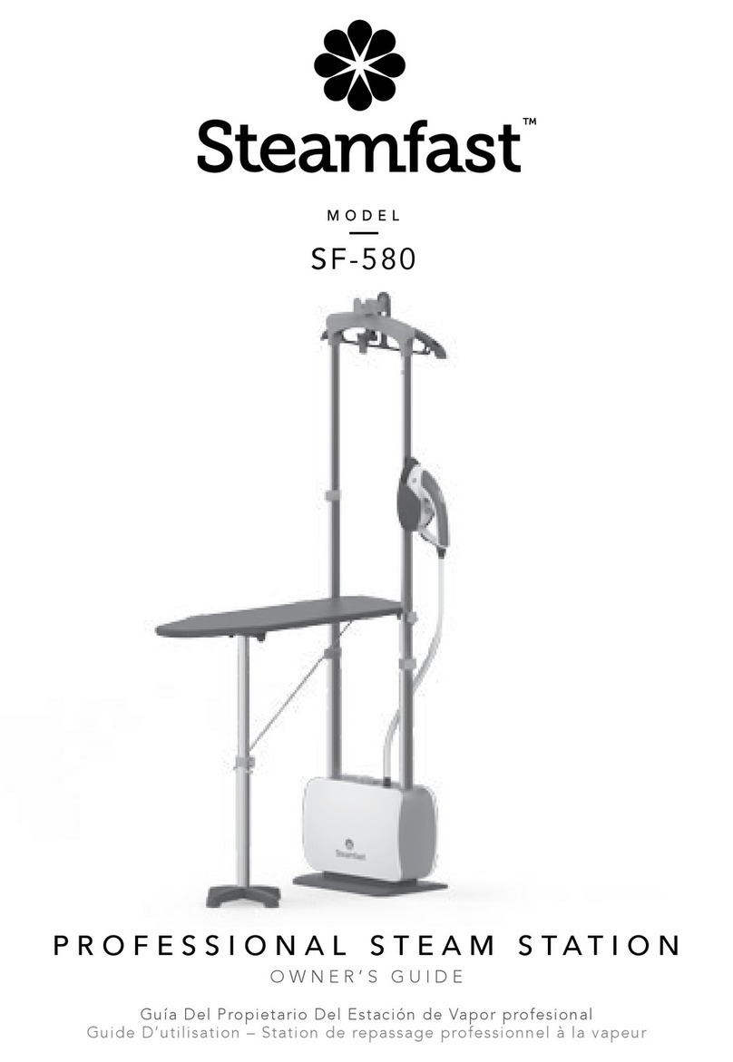 Steamfast SF-580 User manual