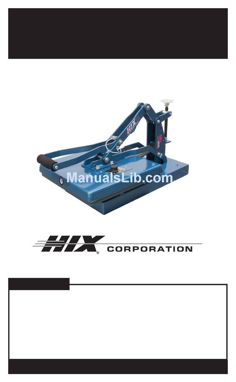 Hix HT-400e owner's manual