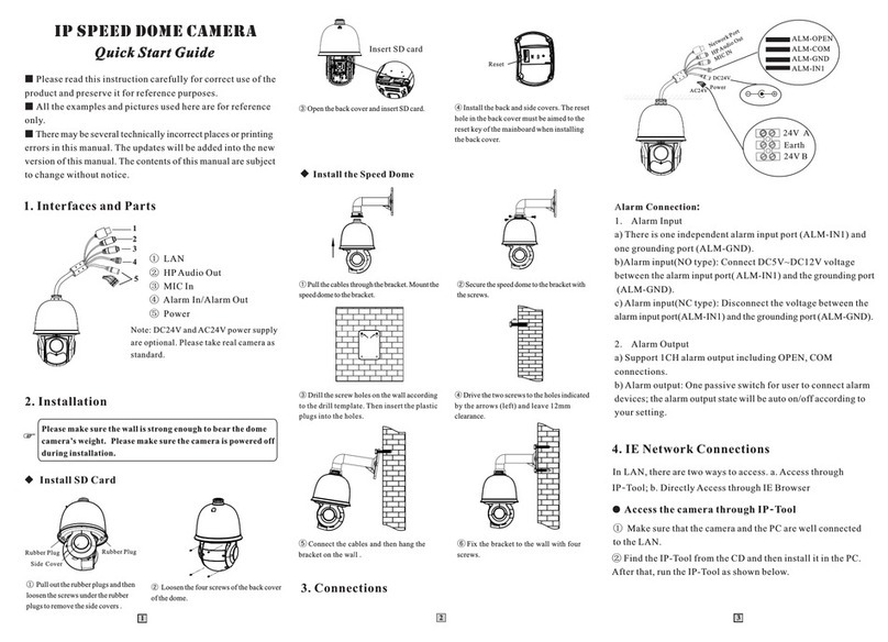 EasternCCTV 5PT96E2-IR-20X User manual