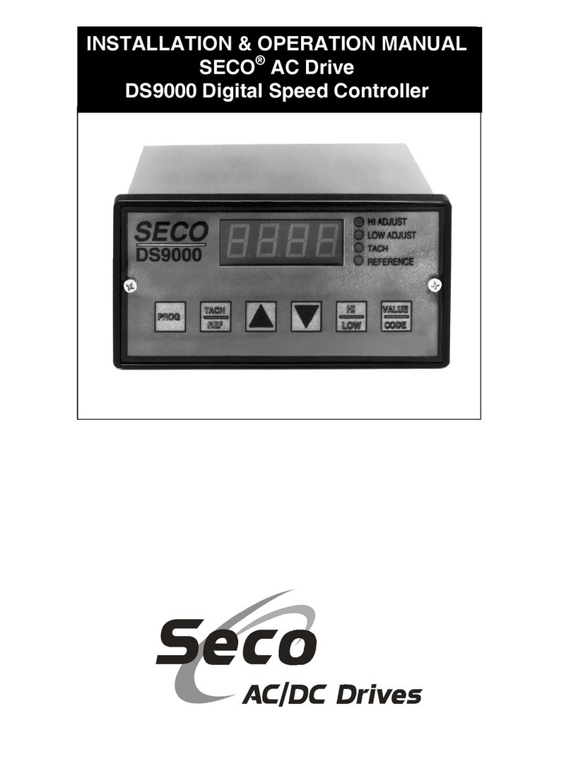 Seco DS9000 Installation & operation manual