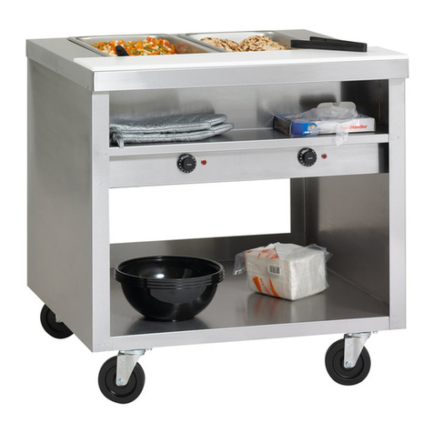 Delfield E-Chef EHEI36C User manual