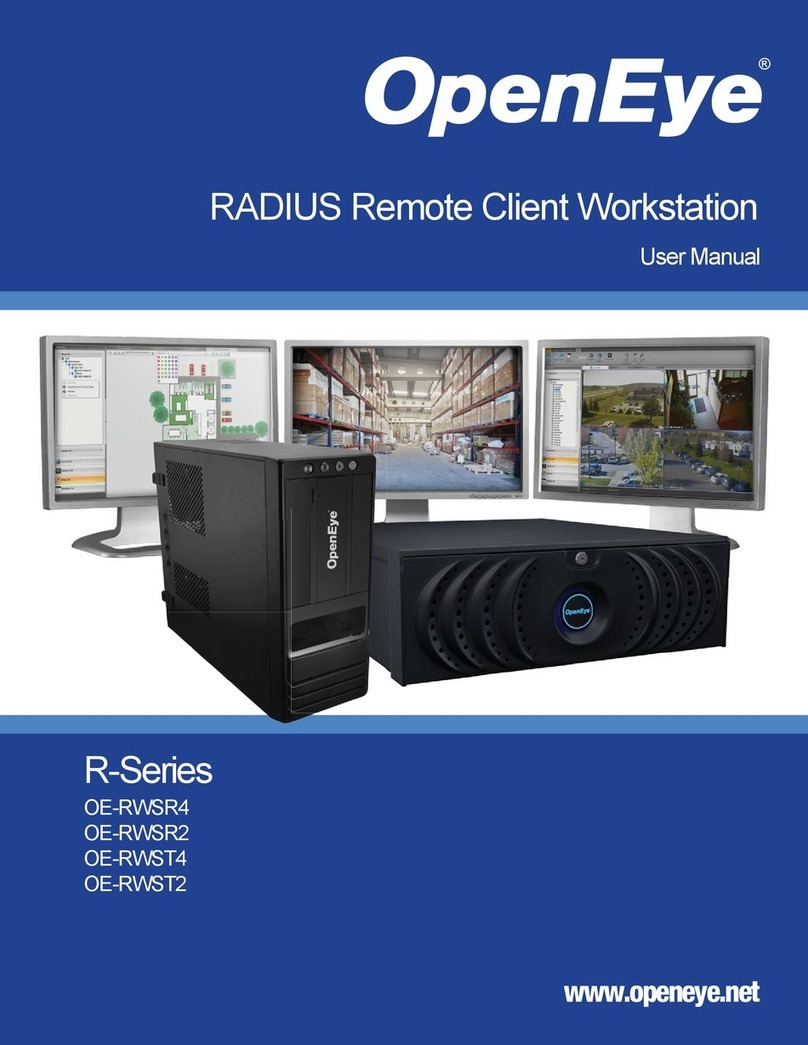 OpenEye OE-RWSR4 user manual