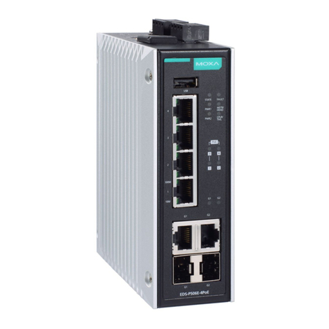Moxa Technologies EtherDevice EDS-P506E-4PoE Series Quick installation guide
