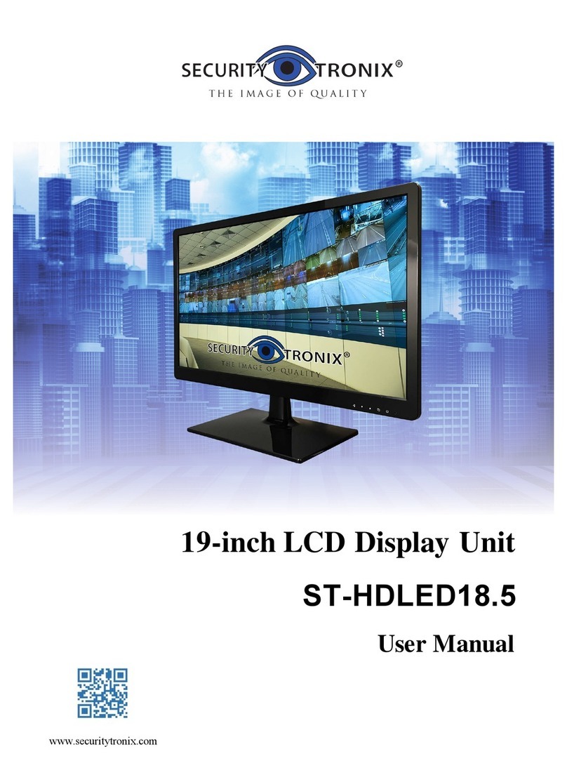Securitytronix ST-HDLED18.5 User manual