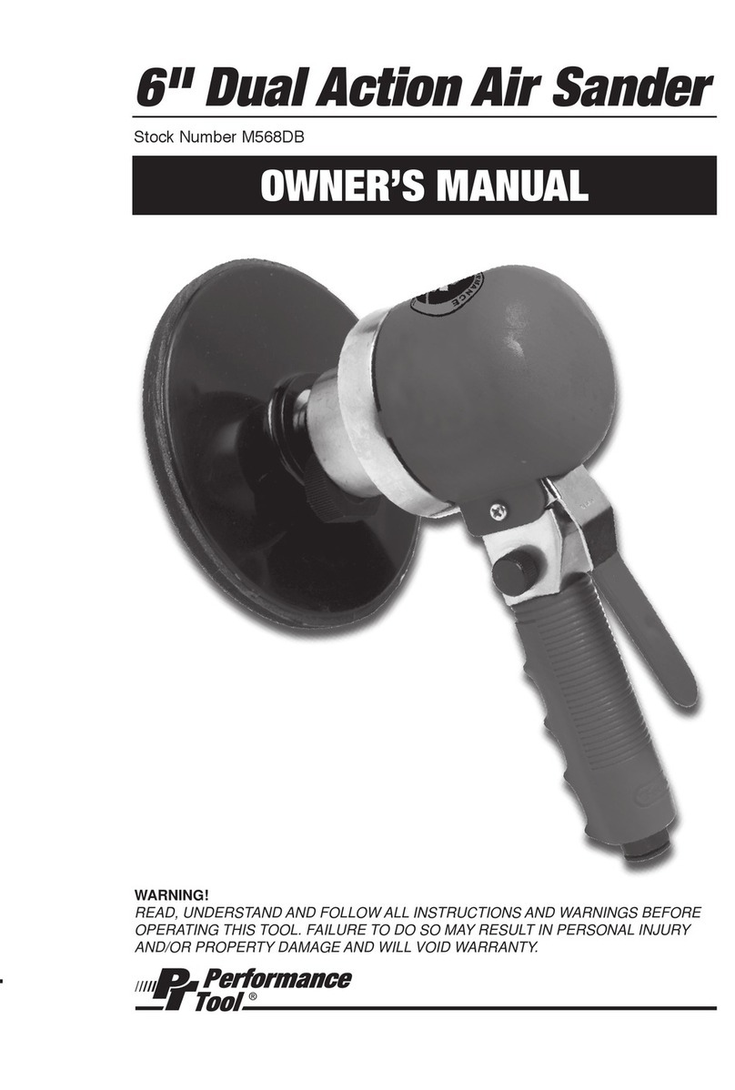 Performance Tool M568DB User manual
