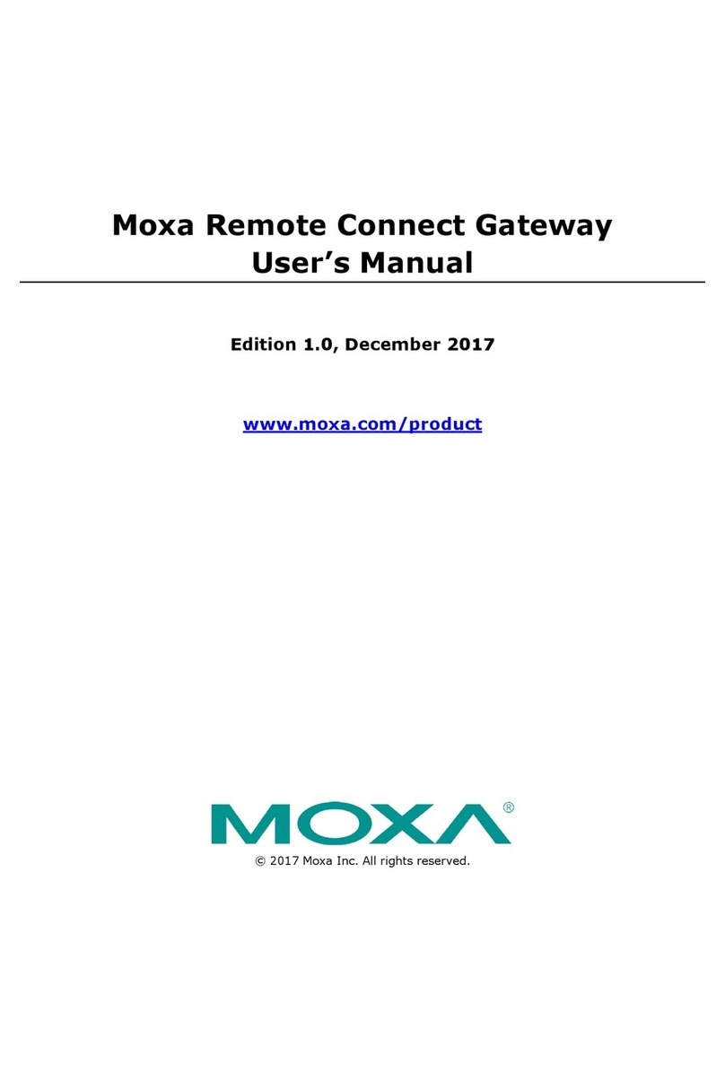 Moxa Technologies MRC user manual