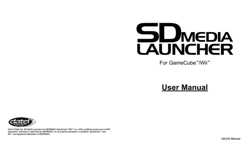 Datel Wii user manual