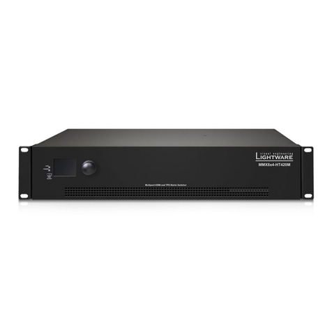 Lightware MMX8x4-HT420M User manual