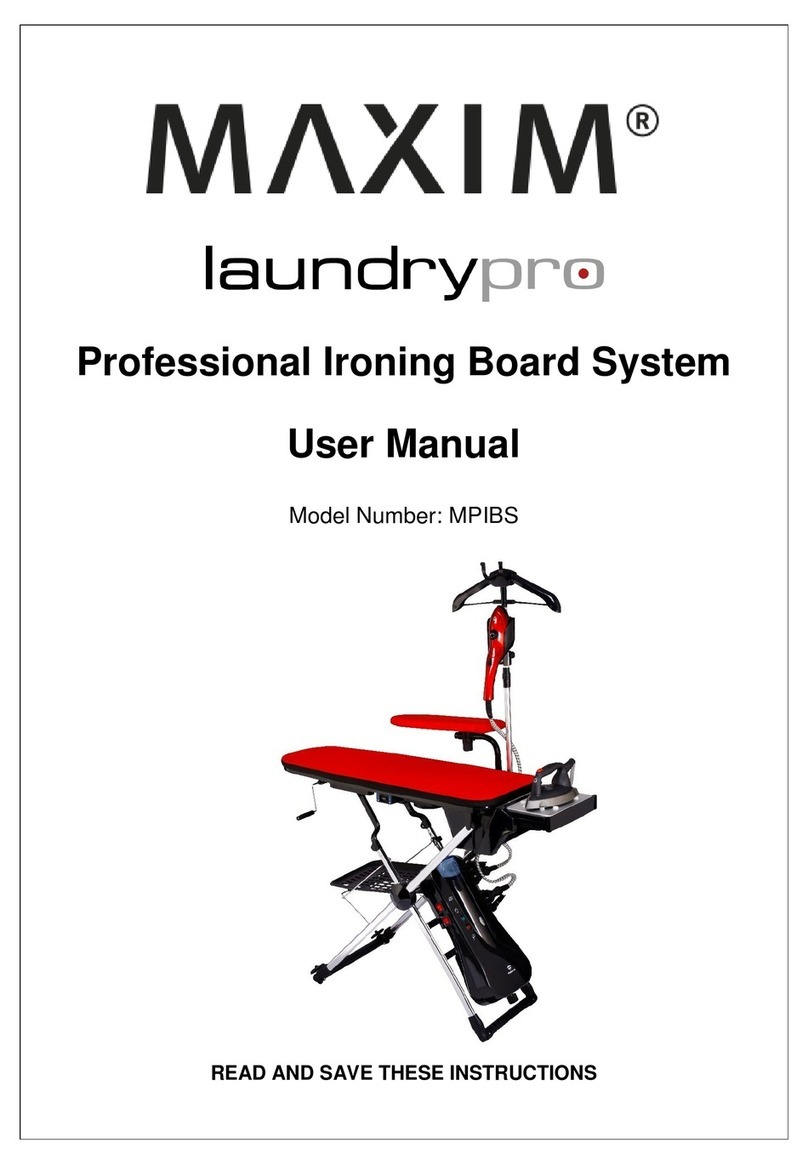 Maxim LAUNDRY PRO MPIBS user manual