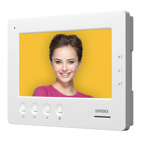 Videx 6778 User manual Videx 6778 User manual
