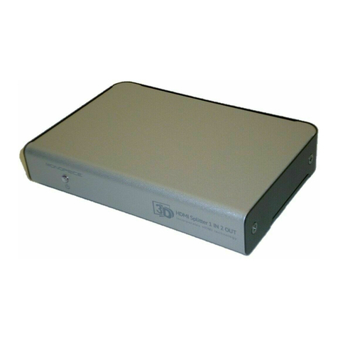 Monoprice HDMI-120E3 User manual Monoprice HDMI-120E3 User manual