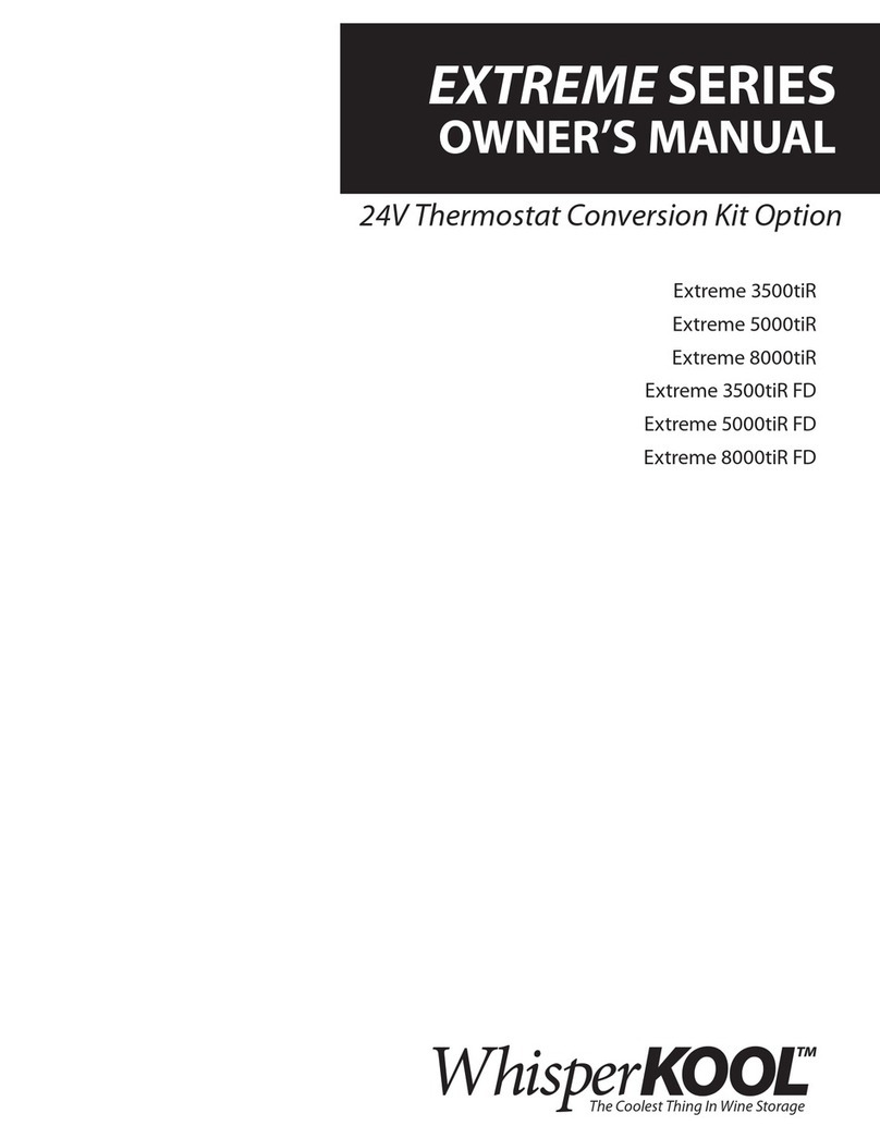 WHISPER KOOL Extreme 3500tiR owner's manual