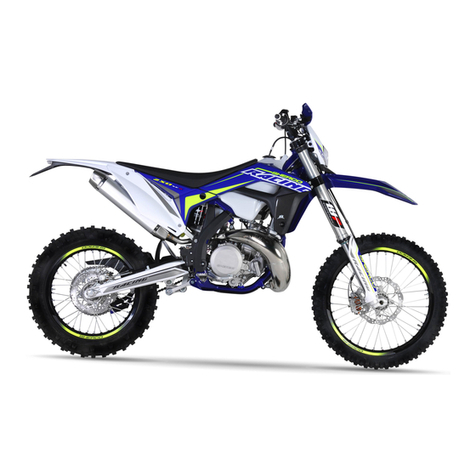 SHERCO 250 SE-R 2017 Instruction manual