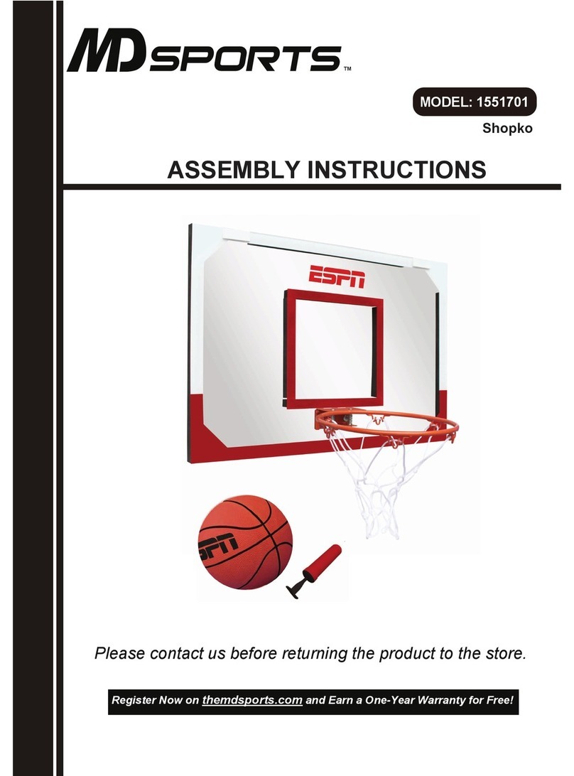 MD SPORTS 1551701 User manual