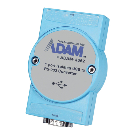 Advantech ADAM-4562 User manual