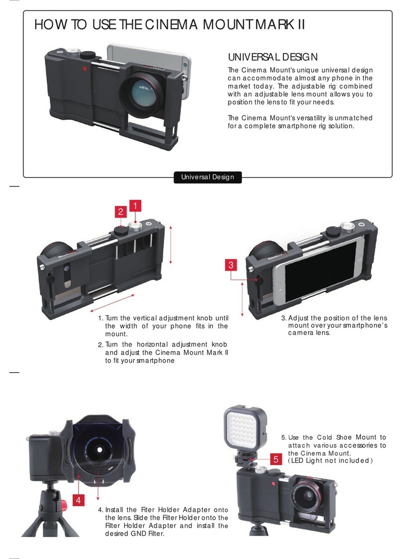 Koziro CINEMA MOUNT MARK II user manual