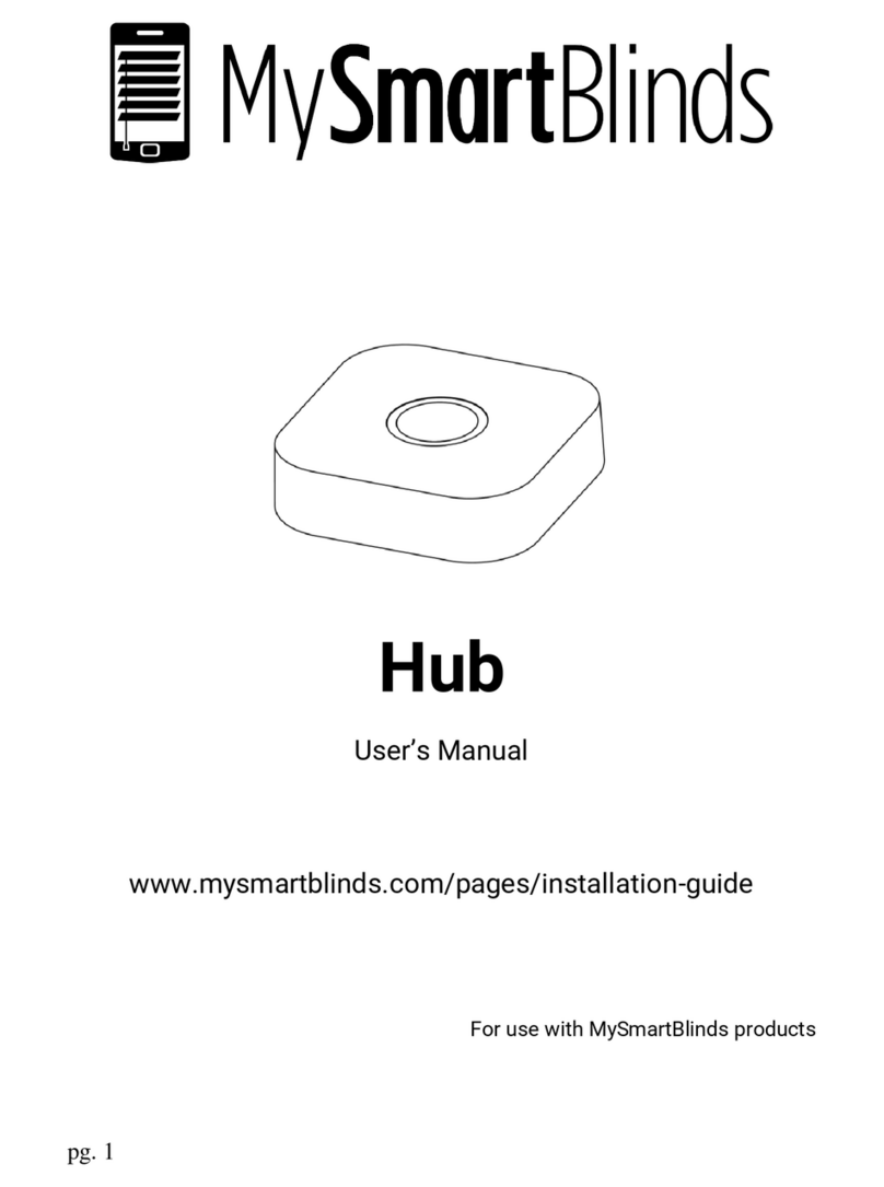 MySmartBlinds Smart Bridge user manual