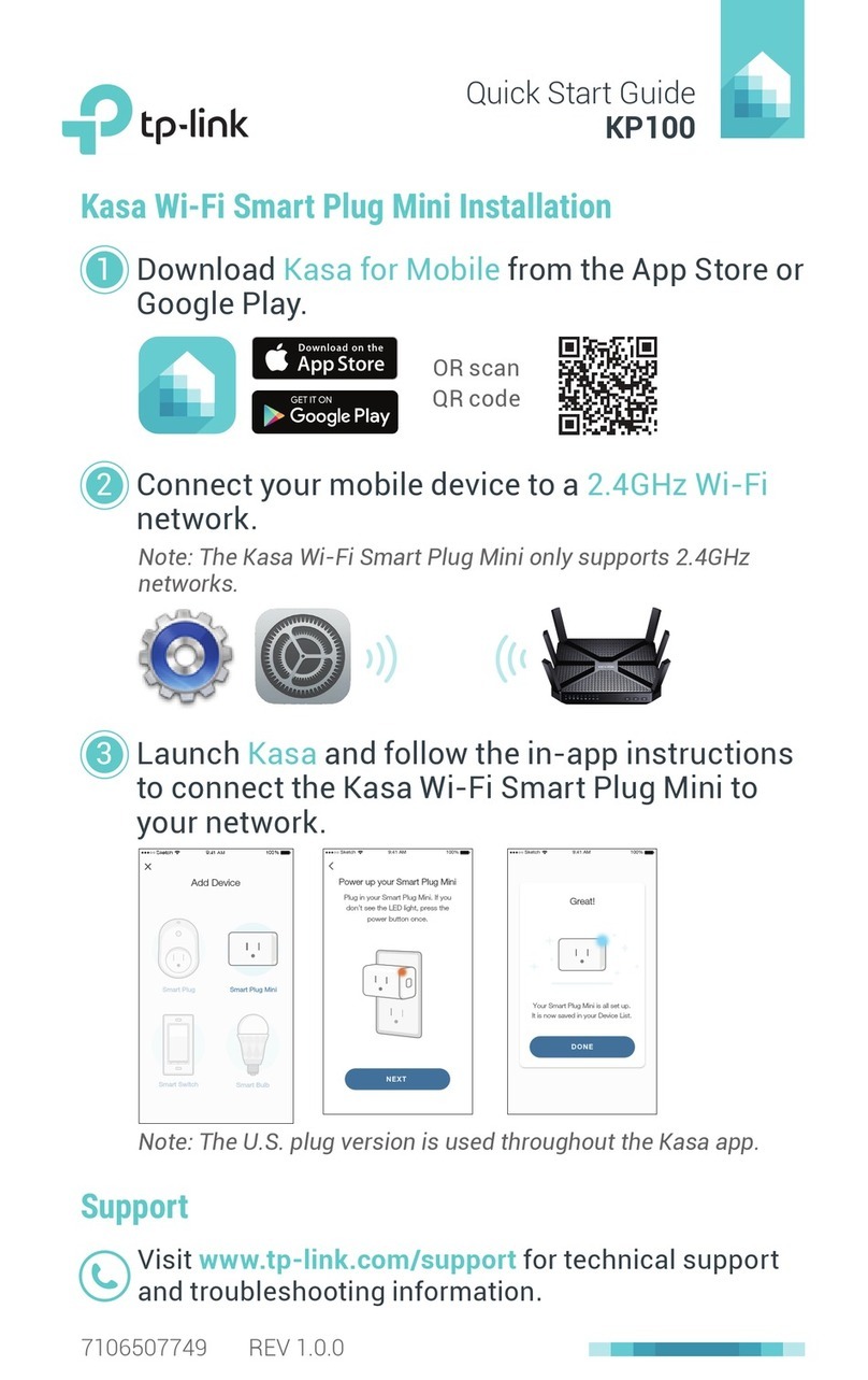 TP-Link KP100 User manual