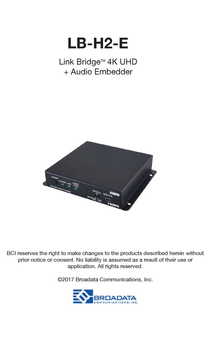 Broadata LB-H2-E User manual