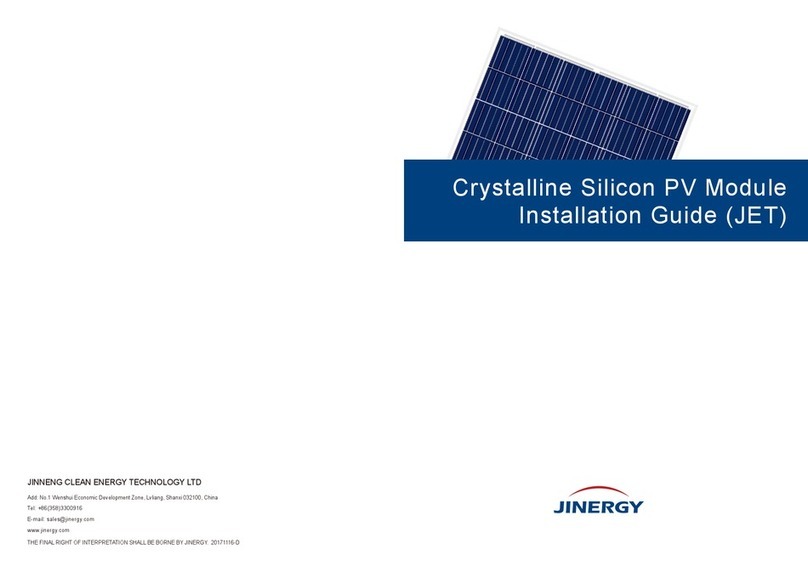 Jinergy JNMP60 series installation guide