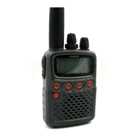 Yaesu VR-120D Manual