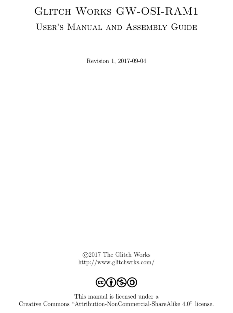 Glitch Works GW-OSI-RAM1 user manual