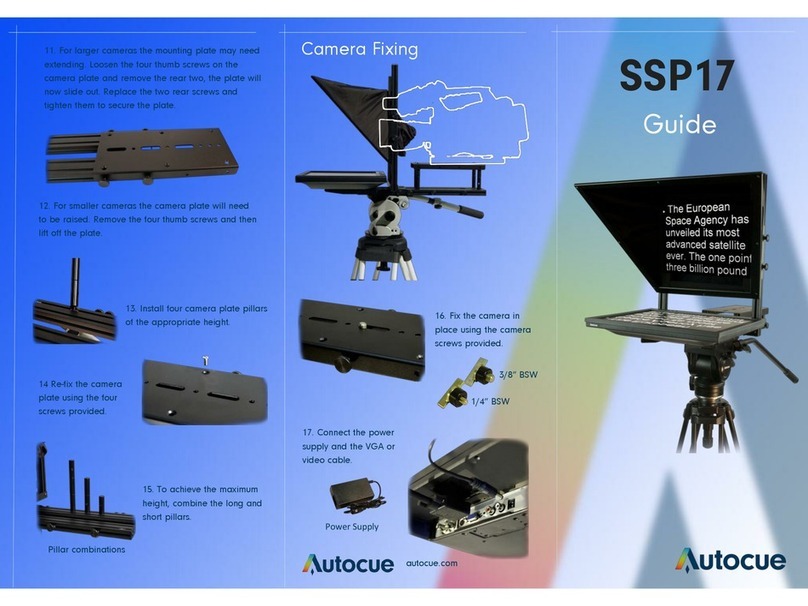 AUTOCUE SSP17 Instruction Manual