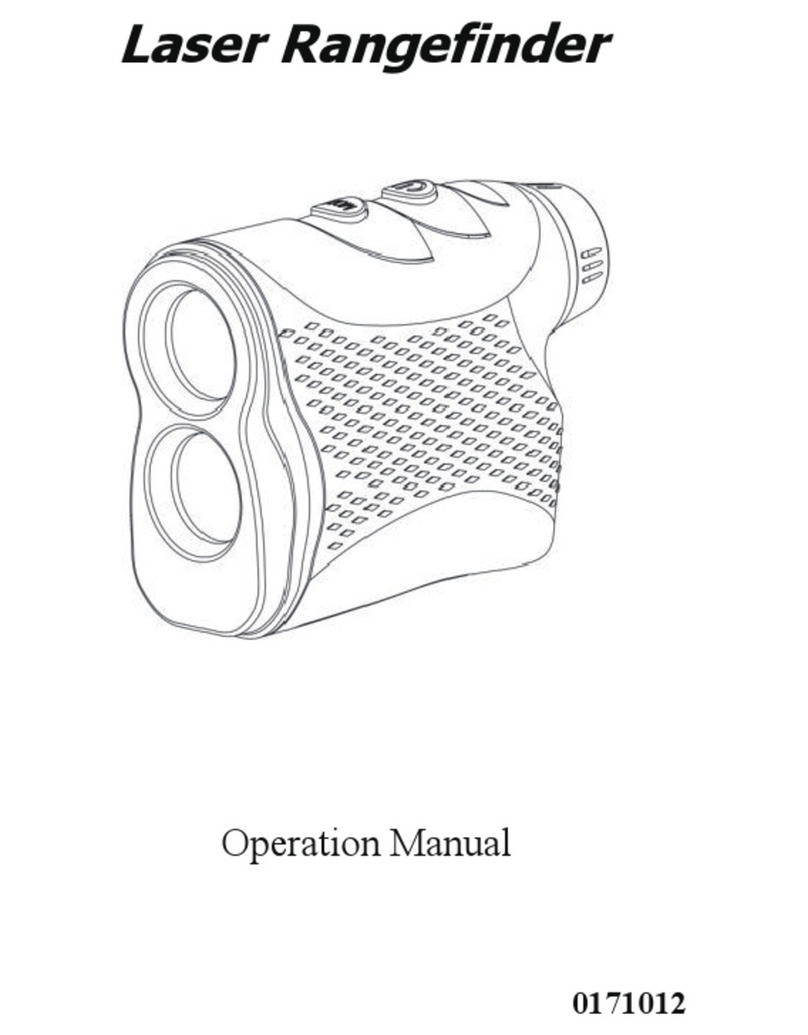 Telemetro TLF600 Operation manual