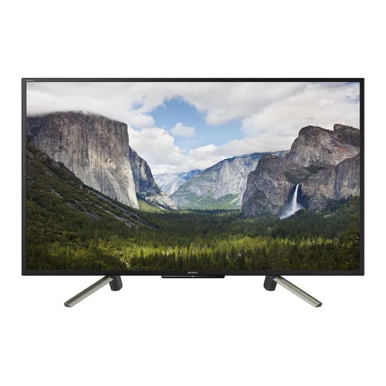 Sony Bravia KDL-50WF665 User manual Sony Bravia KDL-50WF665 User manual