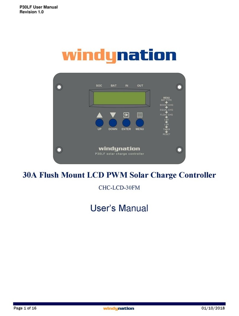 WINDY NATION CHC-LCD-30FM user manual