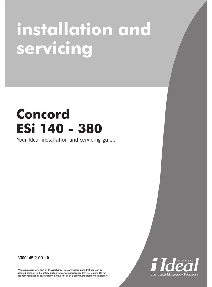 IDEAL Concord ESi 140 User guide