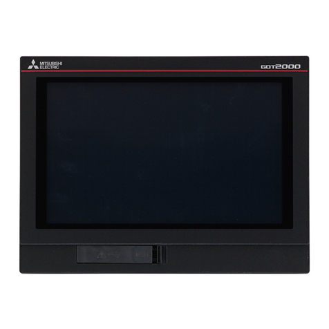 Mitsubishi Electric GT2510-WXTBD User manual