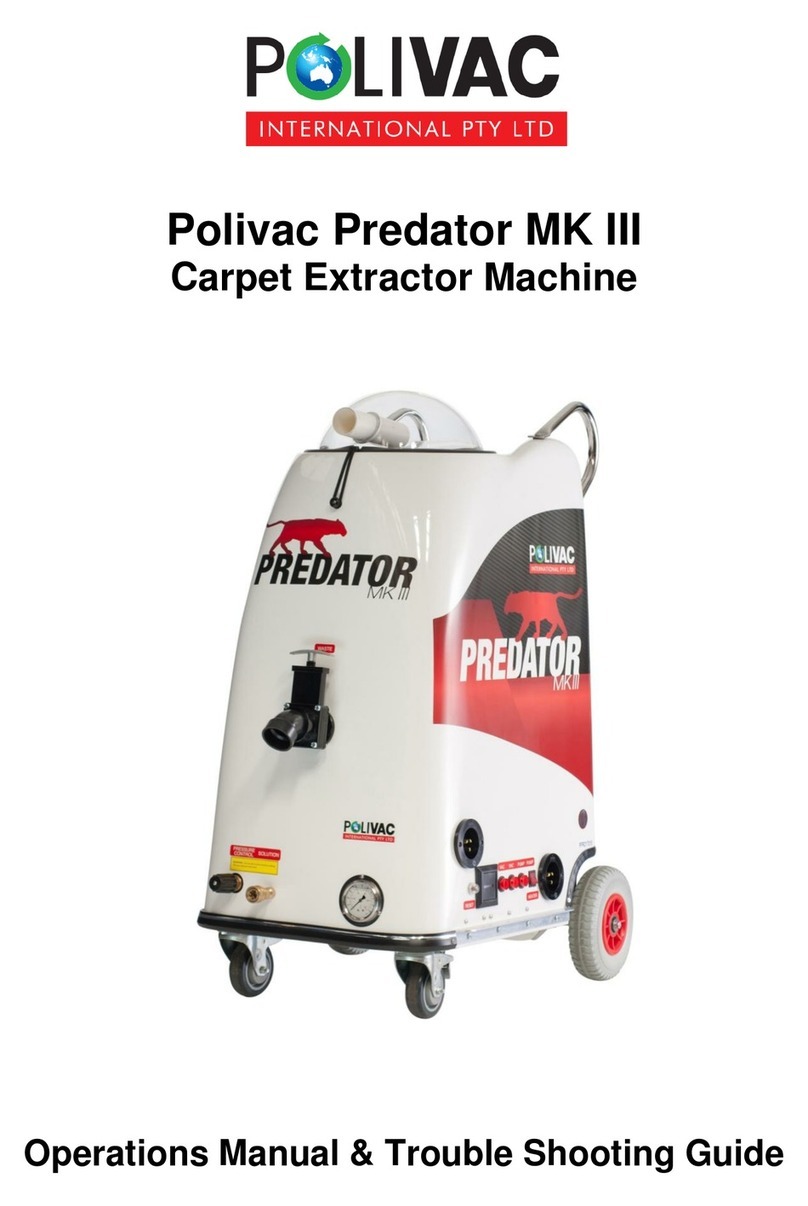 Polivac Predator MK III Operation manual