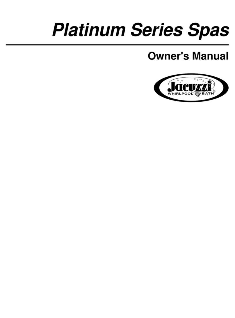 Jacuzzi Laser owner's manual