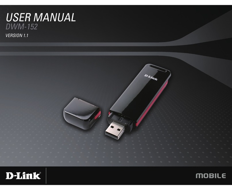 D-Link DWM-152 User manual