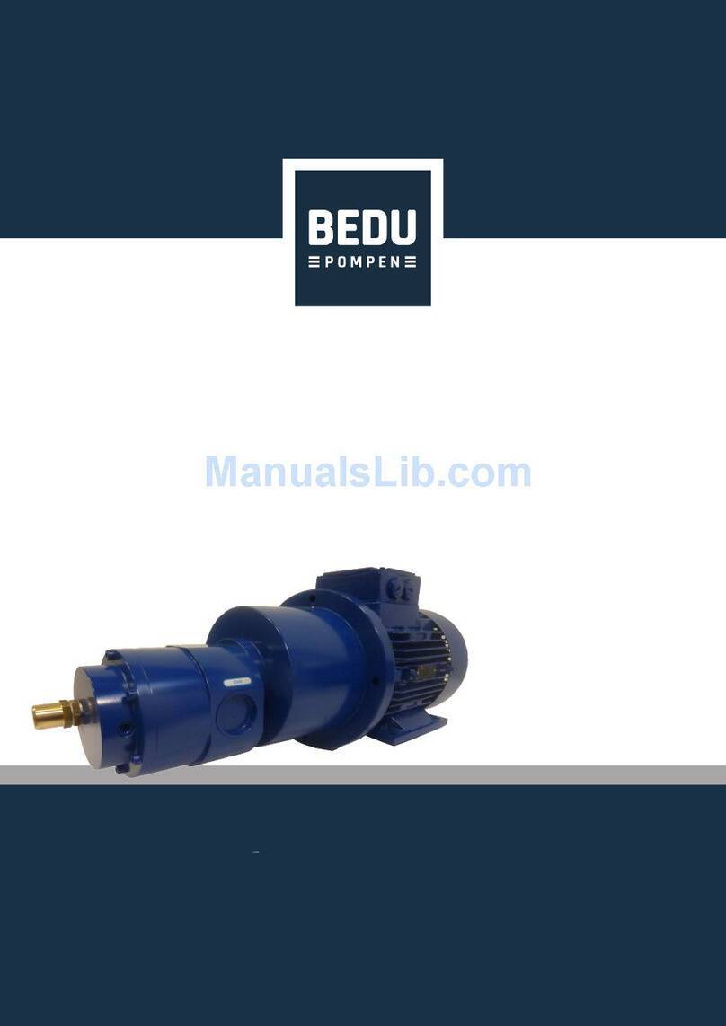 BEDU SK Series Operating instructions