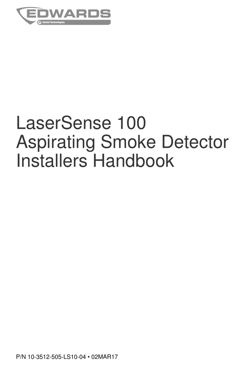 Edwards LaserSense 100 Installer's handbook Edwards LaserSense 100 Installer's handbook