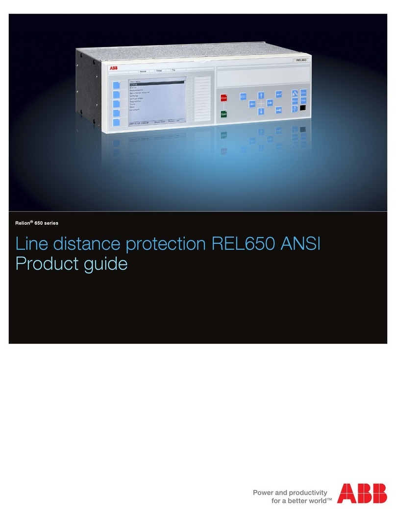 ABB REL650 series User manual