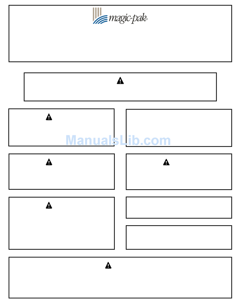 Magic-Pro MHP4-09-12 Installation and maintenance instructions