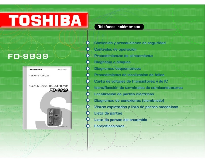Toshiba FD-9839 User manual