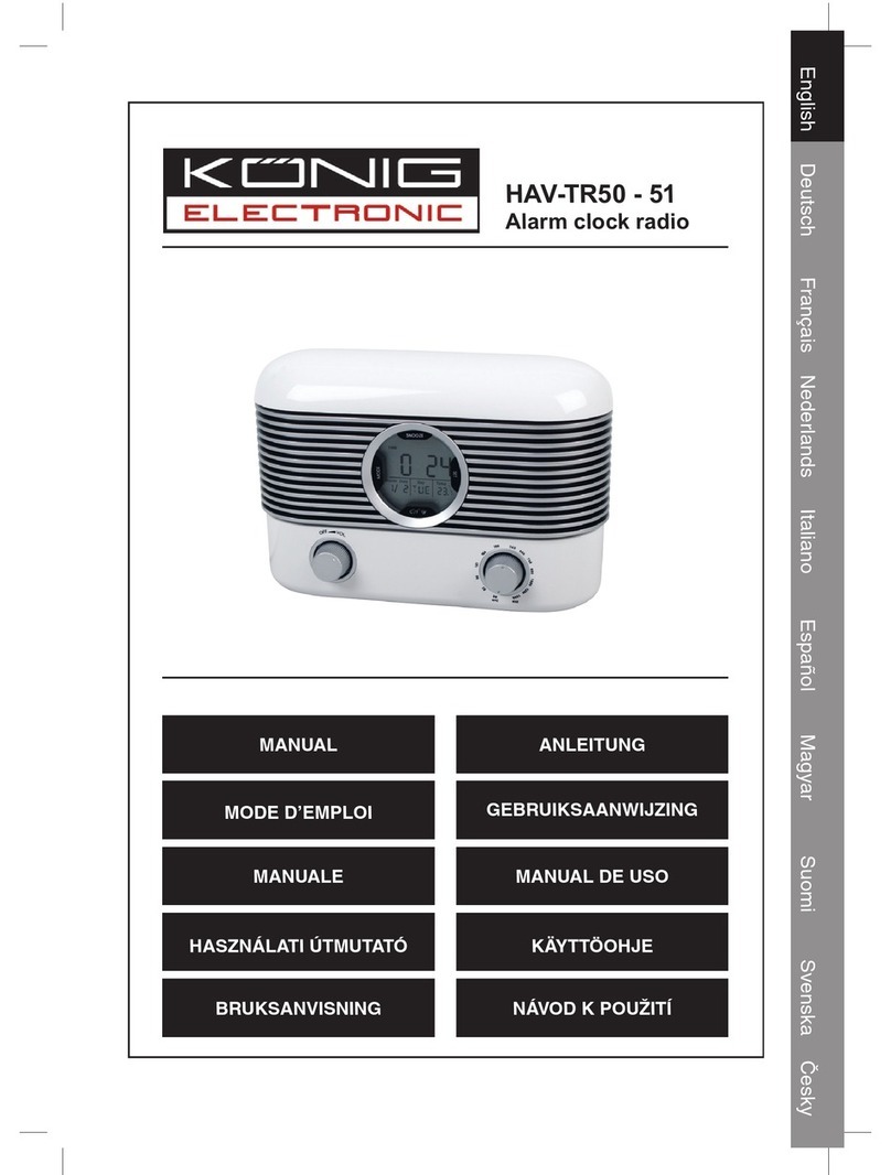 Konig HAV-TR50 - 51 User manual