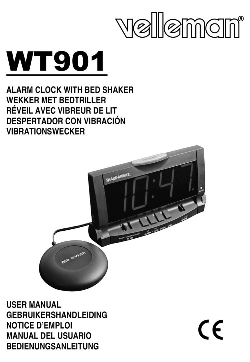 Velleman WT901 user manual