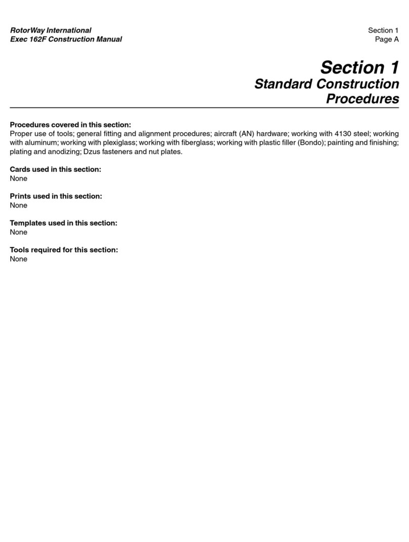 RotorWay Exec 162 Construction manual